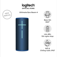 Loa Bluetooth di động Ultimate Ears Boom 4 - Bass lớn 360o Chắc chắn Kháng nước Phạm vi 45m