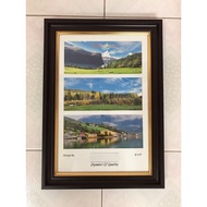 Photo Frame 8x12 Solid Wood with Glass [Ready Stock]