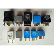 Used original Kia Hyundai Naza relay 3 pin 4 pin relay 5 pin relay