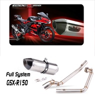 Full System Exhaust For SUZUKI GSXR150 GSXS150 GSX-S GSX-R 150 2017-2021 Motorcycle Exhaust Muffler