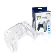 PS5手柄水晶殼PS5無線遊戲手柄透明保護殼PC硬殼PS5配件(透明）