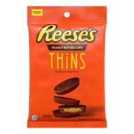 Reese's Peanut Butter Cups Thins Milk Chocolate &  Peanut Butter 87gram