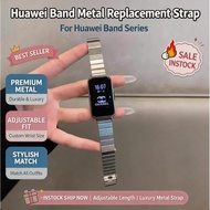 Suitable for Huawei  band 11 Pro 10 9 8  NFC smart sports watch wristband, a steel metal strap, simp