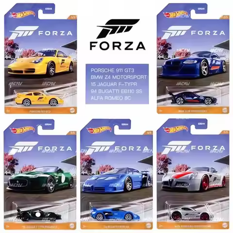 New Hot Genuine Hot Wheels Waste Residue Forza Racing Series Waste Residue Set Advanced High Quality