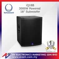 Turbosound iQ18B 3000W 18 inch Powered Subwoofer with DSP