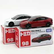 TOMY tomica tomica Alloy Toy Car Model New No. 98 TESLA TESLA Model 3