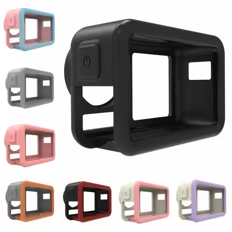 PC+TPU Protective Case for DJI Osmo Action 3 Action 4 Action 5 Pro Anti-Scratch Shockproof Frame She