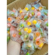3D peeled fruit gummies with mixed flavors - I'yesfood wholesale snack warehouse