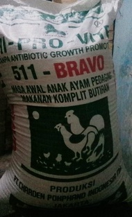 Pakan Anak Ayam 511 Bravo