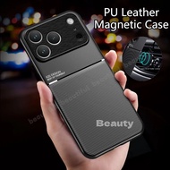 Leather Case for iPhone 17 16 Pro Max Air 17Pro Max 17Air 16Plus 16E iPhone17 Phone Casing for iPhon