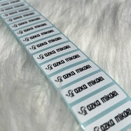 Fancy Sticker Name / Sticker Nama / Sticker Murah / Custom Sticker / Sticker RM1