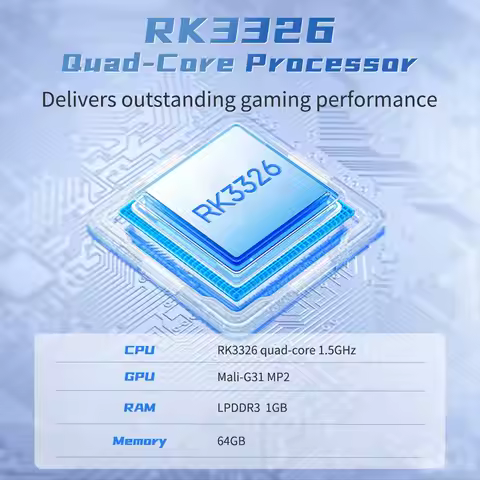 G350 RetroHandheld Game Console 64G+128G 10000+Games Linux 64-Bit System 3.5In IPS RK3326 Portable P