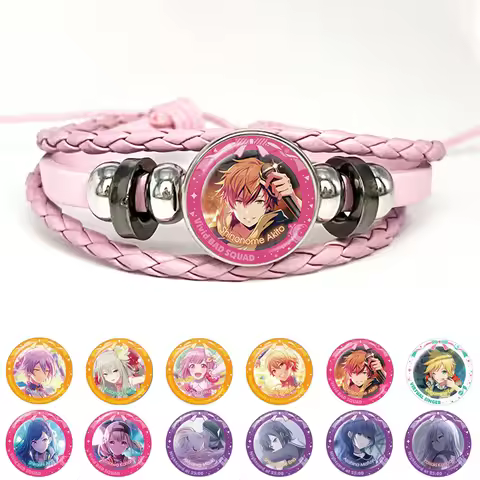 Project SEKAI Anime Leather Bracelets MORE MORE JUMP! Vivid BAD SQUAD Wonderlands×Showtime Leo/need 