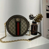GUCCI 古馳 Ophidia 圓餅斜背包  550618