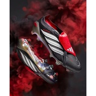 New Football Shoes 2026 FG 36-45EUR Men's Outdoor Knitted Grey Red Durable Shoes