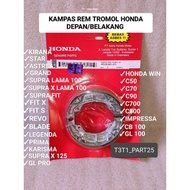Drum brake pads (001) grand/Supra/legenda/Blade/Revo/karisma/win/prima/star