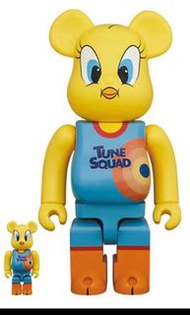 正品 Bearbrick 100%400% MARVIN TWEETY 翠迪 崔弟