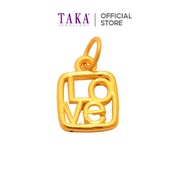 TAKA Jewellery 999 Pure Gold Pendant