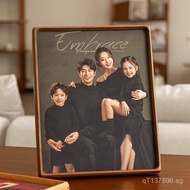 High-end Feel 8inch10Display Setup8Inch Solid Wood Family Portrait with Printing a4Photo Frame Wall 