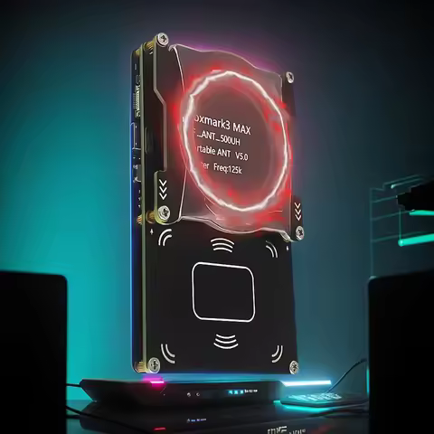 Proxmark3 MAX Set IC ID NFC Tag Decryption Duplicator 13.56Mhz 125Khz Smart Programmer Writer Type-C