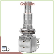 GSHIYMY 2PCS Concentric Potentiometer, Multicolor B50K Value Bass Guitar Potentiometer, Professional