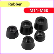 Black Rubber Feet Pads M11-M50 for Furniture & Machinery Anti-Slip Protection  [XZM-XMB]