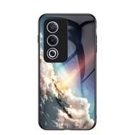 สำหรับ OPPO A3 Pro 5G เคสโทรศัพท์ OPPO A3 Pro CPH2639กระจกเทมเปอร์กรอบ TPU แบบนุ่มการป้องกันอย่างหนั