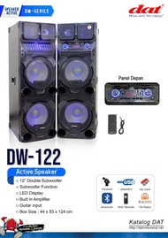 DAT DW-122 Speaker Bluetooth Aktif 12 Inch Double