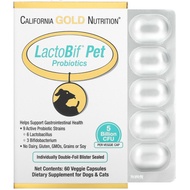 Pet Shop American Cat Dog Probiotics 50 Billion Strain 9 Species California Gold LactoBif