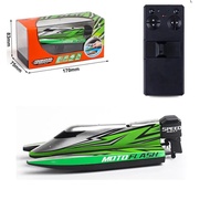 Thuyền Đua Điều Khiển Từ Xa Mini Có Thể Sạc Nhựa Đồ Chơi Mô Hình Cho Cuộc Phiêu Lưu Thủy Sinh Thích