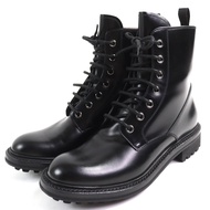 CHURCH'S NANALAH LW 繫帶皮質踝靴，黑色，37 碼，狀況極佳，附鞋盒和防塵袋。