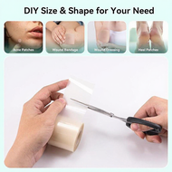 Hydrocolloid Roll For Wound Care Hydrocolloid Patch Bandages With Self-Adhesive, Bed Sore Bandages, 