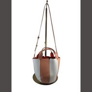 agnes b. Tote Bag pink White Direct from Japan Secondhand