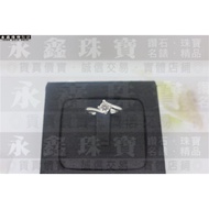 Natural Diamond Ring 0.3ct F/VS2/3EX 18K Set m1915-01