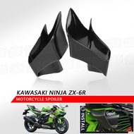 For Motorcycle Downforce Naked Side Spoilers Winglet Side Fairing Aerodynamic Wing ZX-6R 2024 ZX6R 2