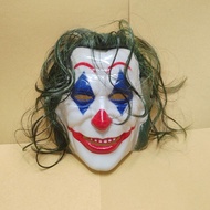 [Promosi Panas] Topeng Filem Badut Halloween Chenzhi, Topeng Muka Penuh Seram Rambut Hijau JOKER 3.2