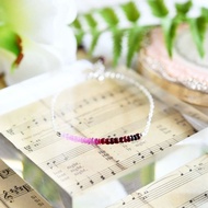 彩虹寶石手鍊 翡翠 紅寶石 藍寶石