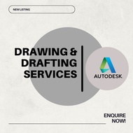 2D & 3D Drawing service / AutoCAD / Inventor  / Fusion 360 / 3D Modelling / Simple animation