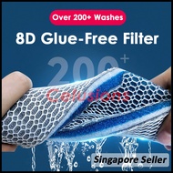 【SG SELLER】⭐8D Aquarium Filter Media⭐ Fish Tank Washable Reusable Sponge Pad Bacteria House Accessor
