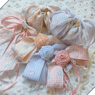 A Dream (18 Colors ️) Cute Ribbon Bow Spring Hair Clip 2 Styles 2 8 Cm Long Hair Clip Hair Accessori