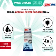 AMSOIL GEAR OIL 80W90 100% Synthetic Scooter Gearbox OIL 120ml - Genuine