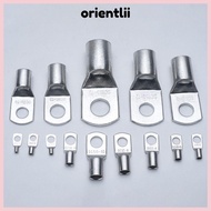 ORIENTLIIY 10Pcs Cable Connector Kit 16-35mm2 SC16-6 SC25-6 SC35-6 Tinned Copper Lugs Ring