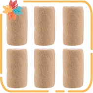 6 Packs  Self Adhesive Cohesive Bandage, 10X450cm, Self Adherent Wrap, Non Woven Bandage Wrap