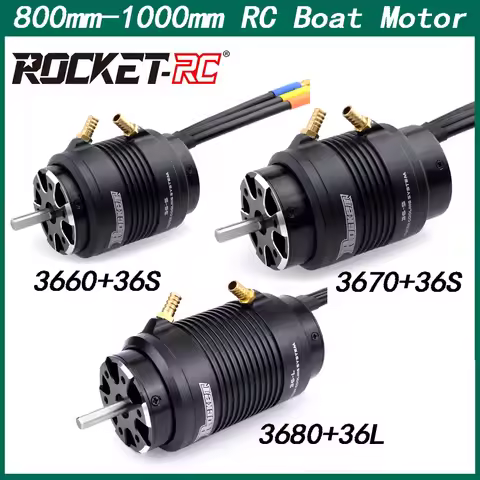 ROCKET RC 3660 3670 3680 3250KV 2600KV 880KV 1100KV 4300KV 2650KV Brushless Motor for M41 Catamaran 