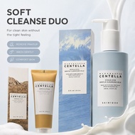 SKIN1004 Double Cleanser Bundle Cleansing Milk Foam Cleanser Remove Makeup Sunscreen Daily Use
