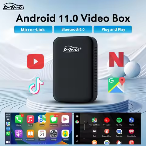 MMB Dongle Pro Wireless Apple CarPlay USB Adapter Andriod Auto Car Play GPS Navigation Google Maps N