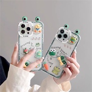 Case Cover For Samsung Galaxy S20FE S20 FE A71 A72 A73 5G G530 J2 J4 J7 Prime J4 J6 Plus 2018 Note 10 Lite S10 Plus Pro A81  Phone Casing Cute 3D Bear Rabbit Ugly Frog Eyes Ears