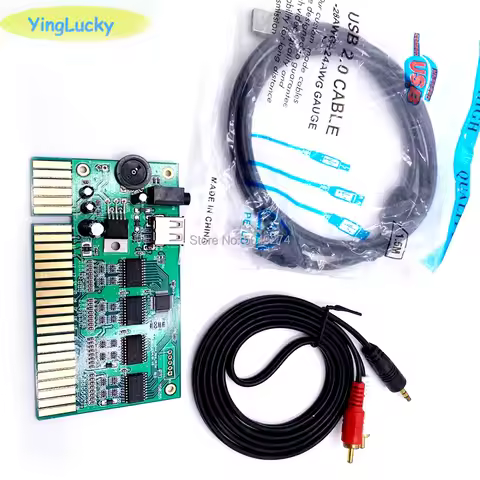 Yinglucky Arcade Jamma Converter 2 Players to 3 Players 4 Players Used to Connect Pandora Box Game B