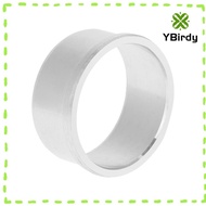 YRBWDYZDH Conversion Sleeve, 24mm To 22mm Silver Bottom Bracket Adapter, Durable Aluminium Alloy Lig