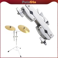 [PETSOLA] Cymbal Stand, Multi-Clamp Drum Clamp, Mounting Clamp, Metal Cymbal Fixing Clamp,
